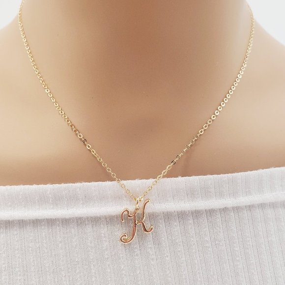 Initial K Necklace - Picture 1 of 1